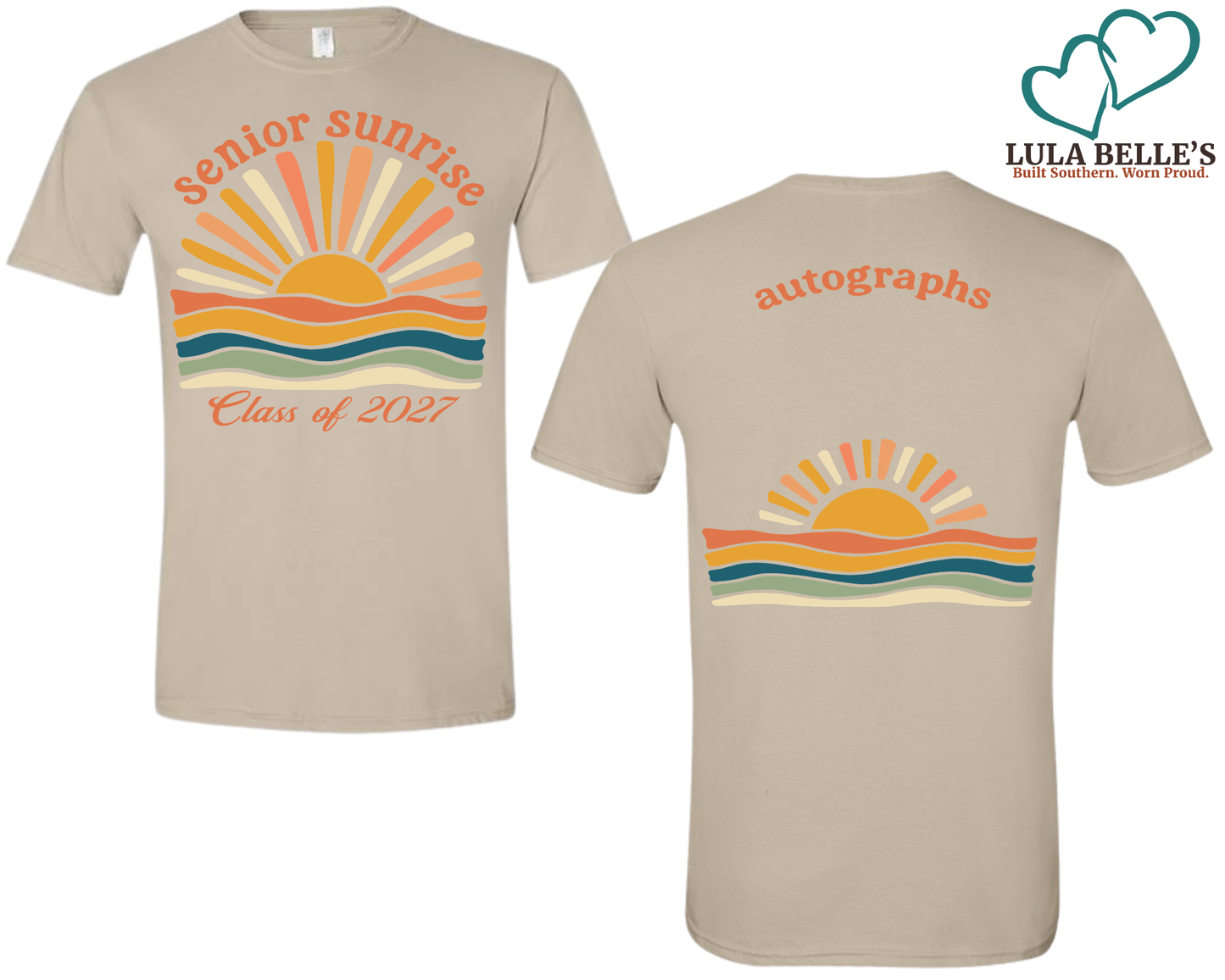 Class of 2027 Senior Sunrise T-Shirt