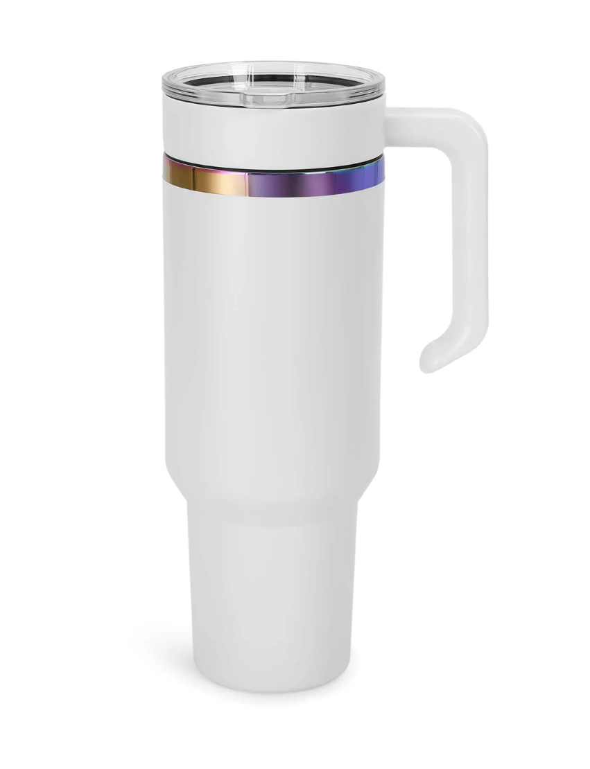 Engravable 40oz Rainbow Tumbler