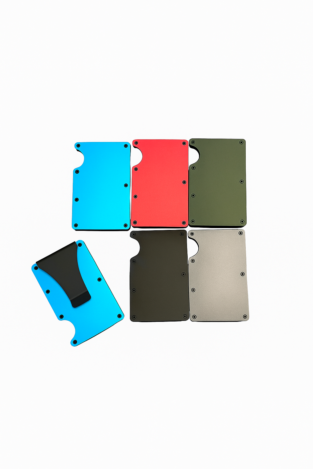 Engravable Aluminum Wallets