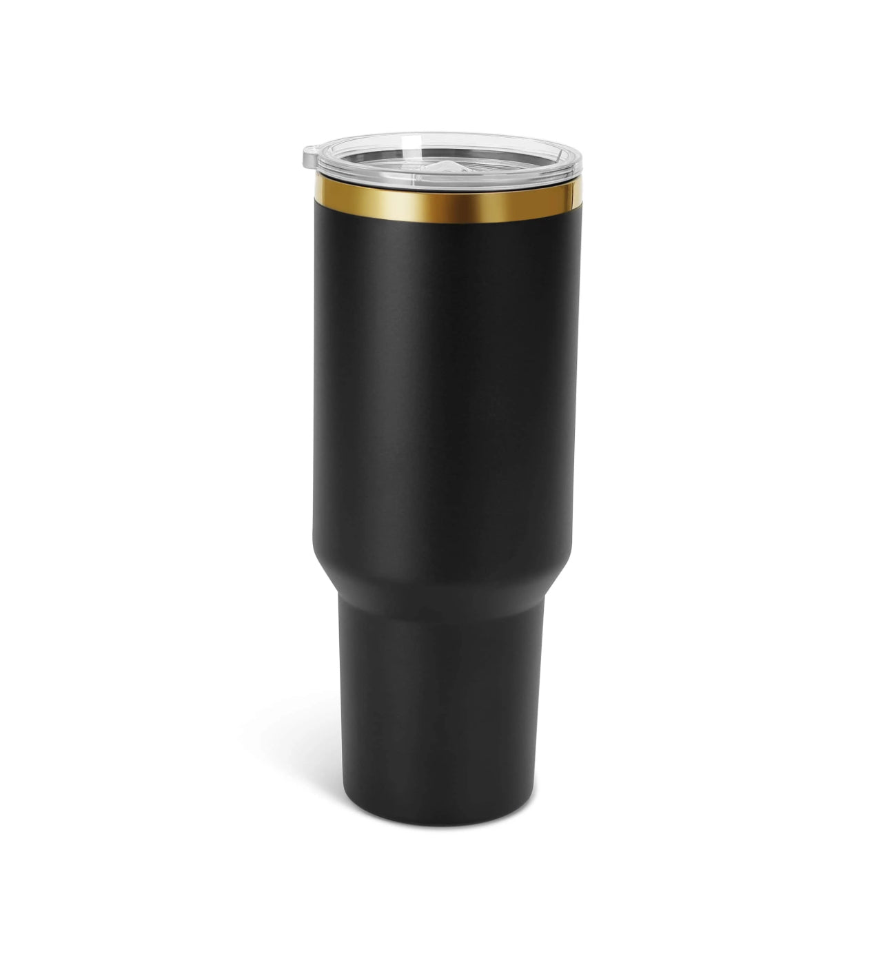 Engravable 40oz Black to Gold Tumbler