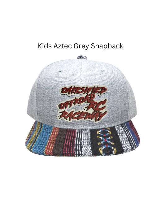 Youth Aztec Snapback with Oatesified Leather Patch