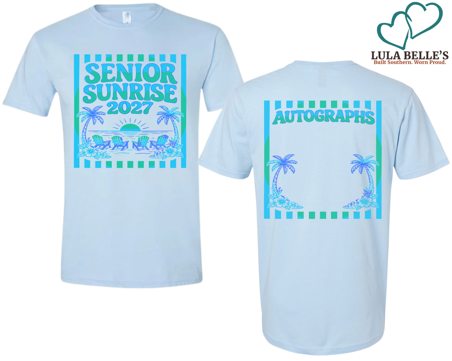 Class of 2027 Senior Sunrise T-Shirt