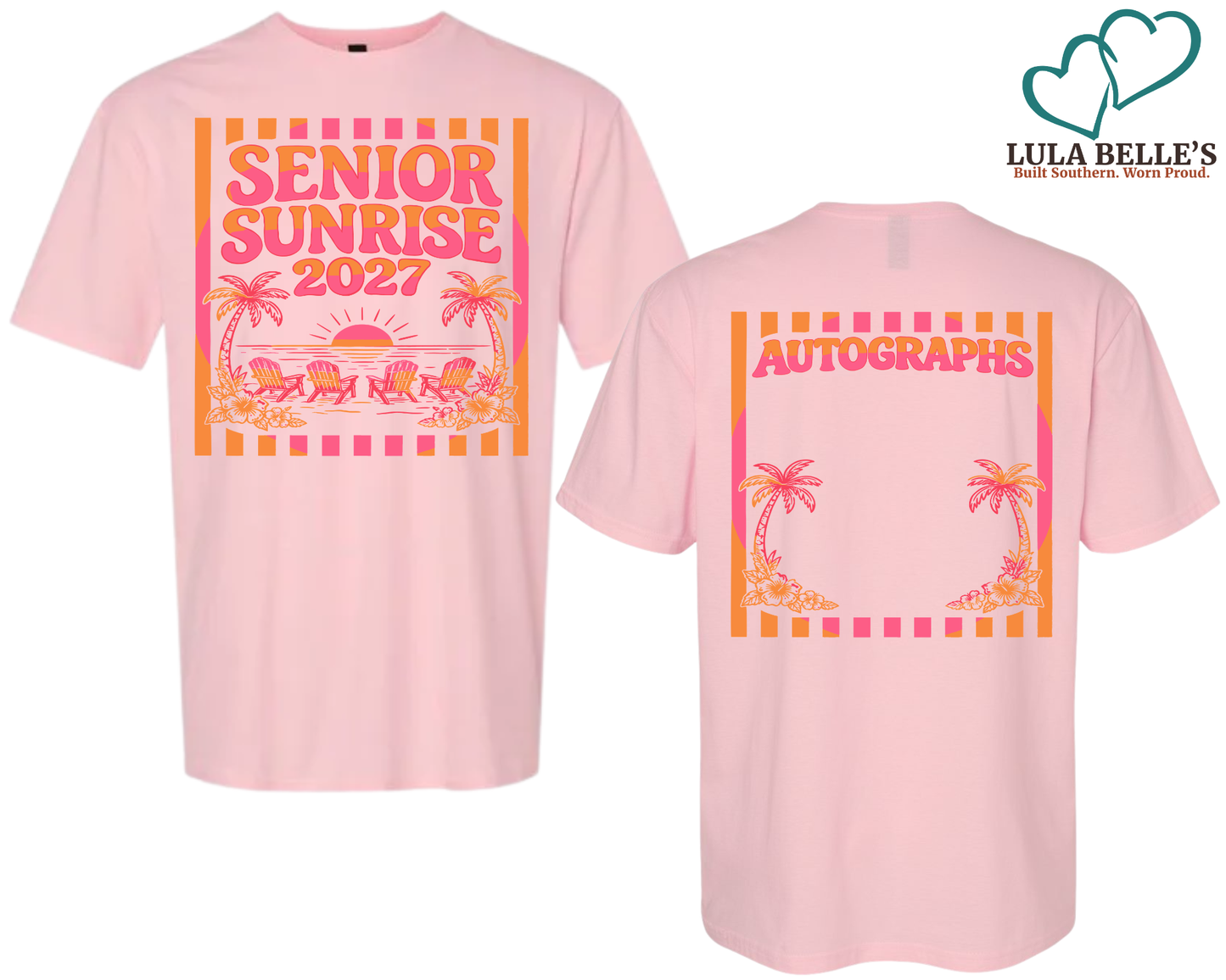 Class of 2027 Senior Sunrise T-Shirt
