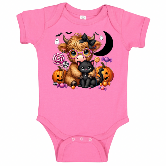 Halloween Highland Cow